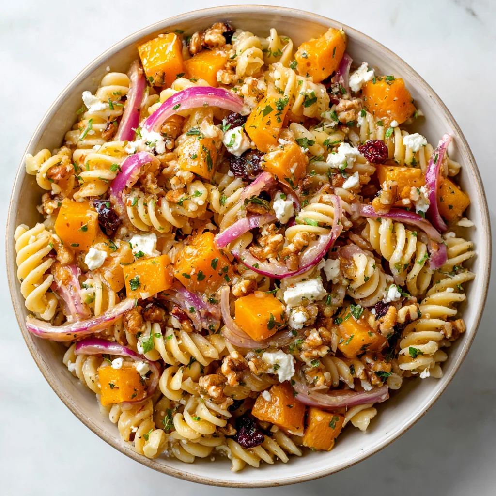 Delicious Fall Harvest Pasta Salad Recipe