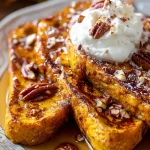 Cozy Fall Pumpkin French Toast Breakfast Recipe