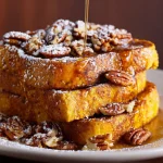 Irresistible Fall Pumpkin French Toast Breakfast Recipe