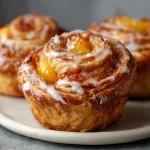 Irresistible Peach Pie Cruffins Recipe