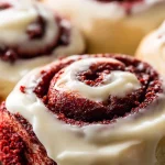 Irresistible Red Velvet Cinnamon Rolls