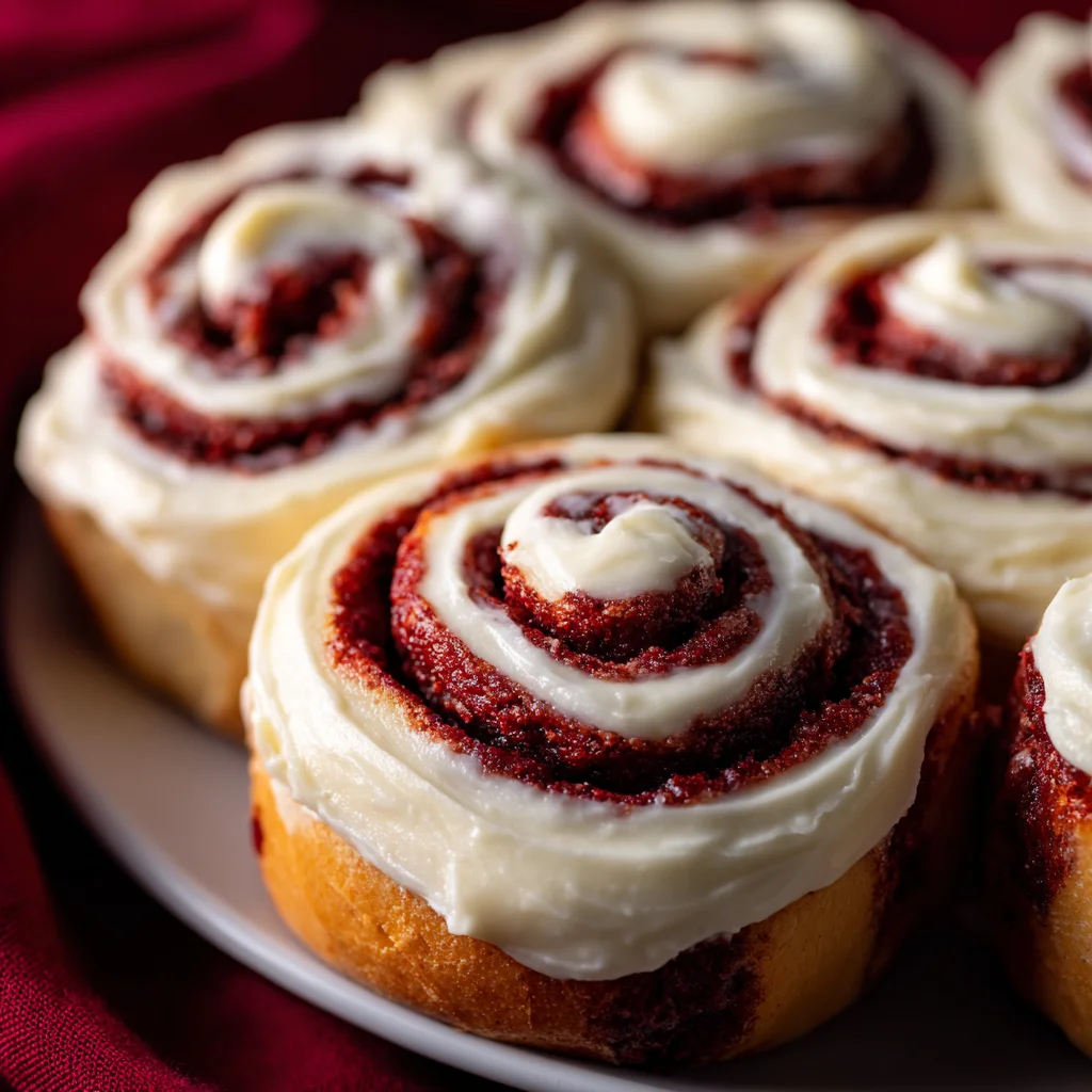 Irresistible Red Velvet Cinnamon Rolls: A Sweet Treat You'll Love!
