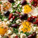 Mediterranean Baked Feta Eggs: Easy & Delicious Breakfast Recipe