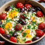 Mediterranean Baked Feta Eggs: Easy & Delicious Breakfast Recipe