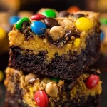 Monster Cookie Brownies Recipe - Ultimate Dessert Mashup