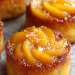 Peach Upside Down Mini Cakes Recipe - Easy & Delicious!