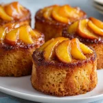 Peach Upside Down Mini Cakes Recipe - Easy & Delicious!