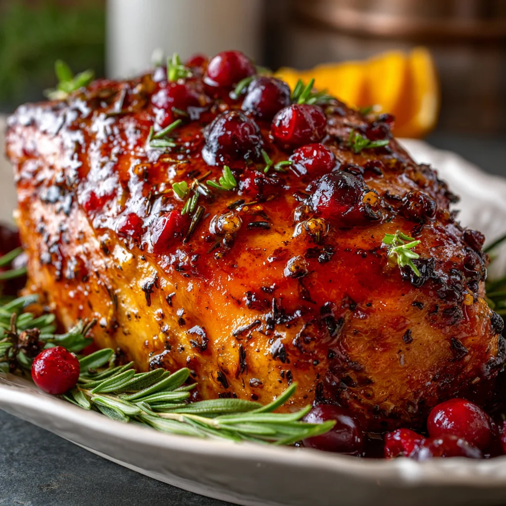 Perfect Cranberry Orange Turkey Breast