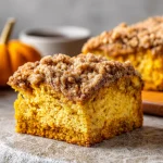 Easy Pumpkin Coffee Cake Recipe with Streusel Topping