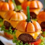 Adorable Pumpkin Sliders: The Perfect Fall Treat!