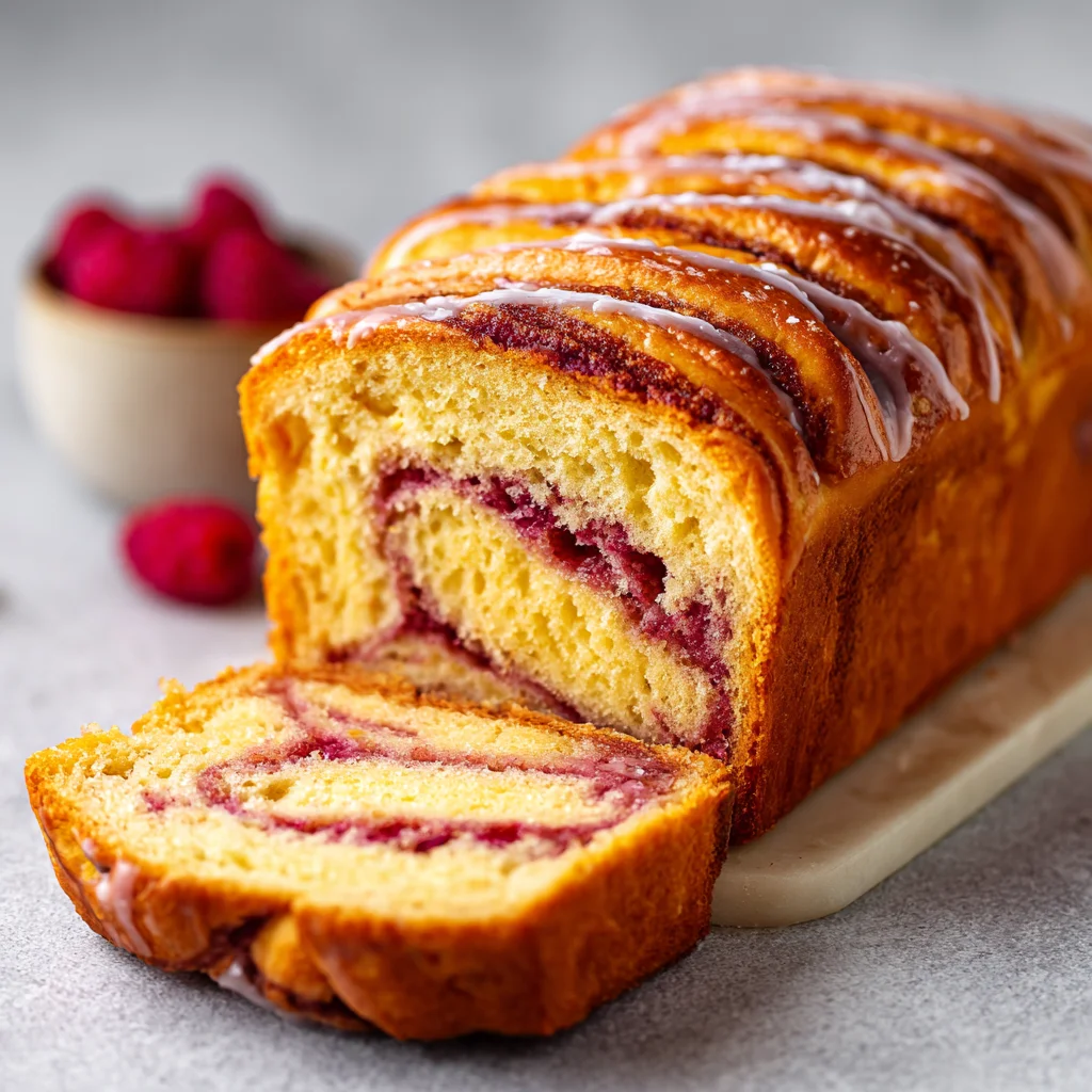 Raspberry Swirl Brioche Loaf: A Delicious Breakfast Recipe
