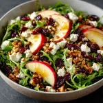 Delicious & Easy Apple Arugula Salad
