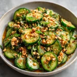 Irresistible Spicy & Crunchy Asian Cucumber Salad