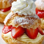 Decadent Strawberry Cream Puffs: Easy Recipe for a Show-Stopping Dessert