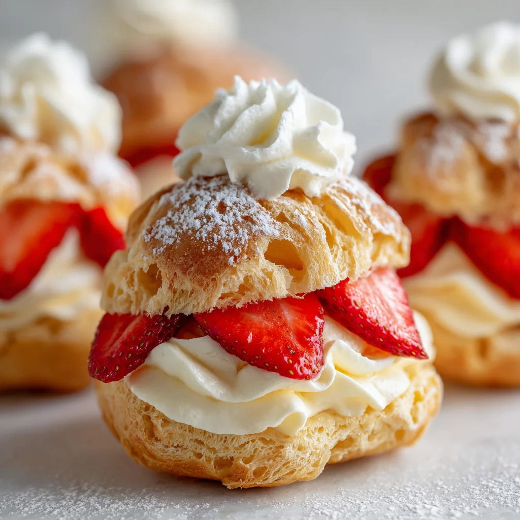 Decadent Strawberry Cream Puffs: Easy Recipe for a Show-Stopping Dessert