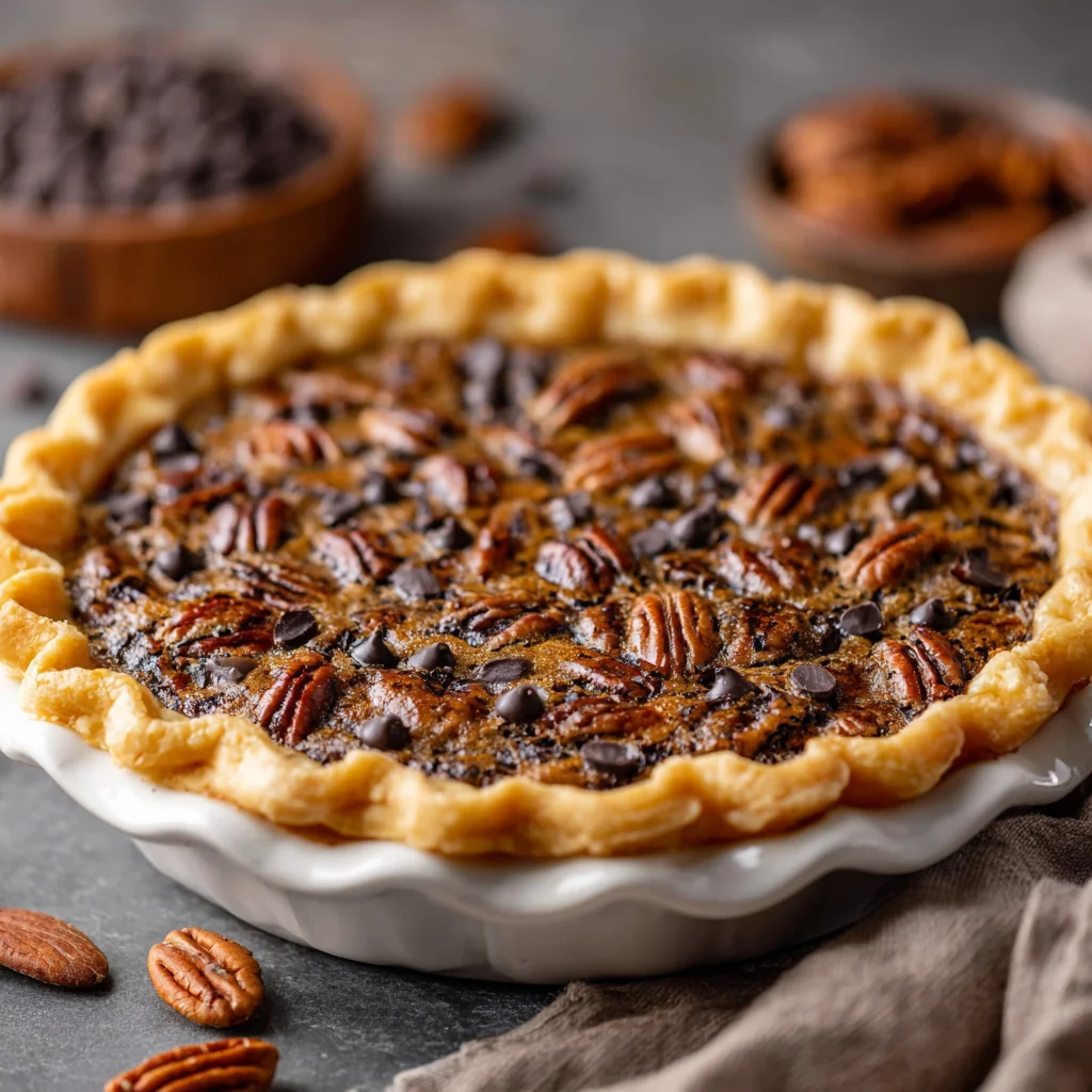 Decadent Texas Chocolate Pecan Pie Recipe