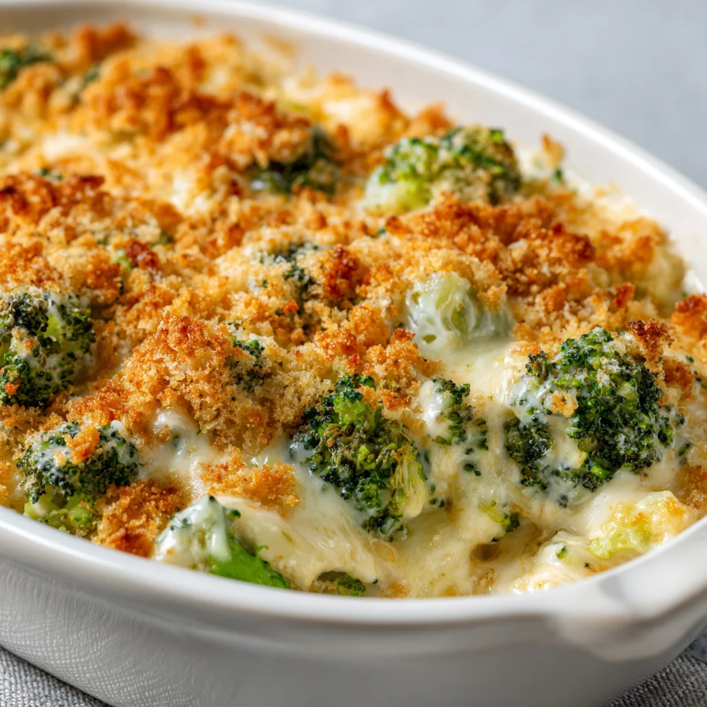 The Best Broccoli Cheese Casserole Recipe