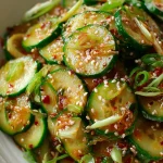 TikTok Korean Cucumber Salad - Quick & Easy Recipe!