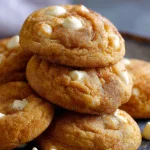 White Chocolate Pumpkin Snickerdoodles: Soft & Chewy Fall Cookies
