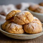 White Chocolate Pumpkin Snickerdoodles: Soft & Chewy Fall Cookies