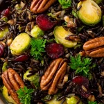 Wild Rice Pilaf with Brussels Sprouts Recipe - Easy & Healthy Side Dish