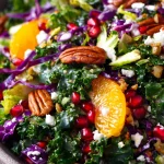 Winter Chopped Salad with White Balsamic Dressing