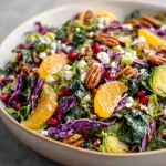 Winter Chopped Salad with White Balsamic Dressing