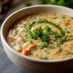 Flavorful & Easy White Bean Soup Recipe