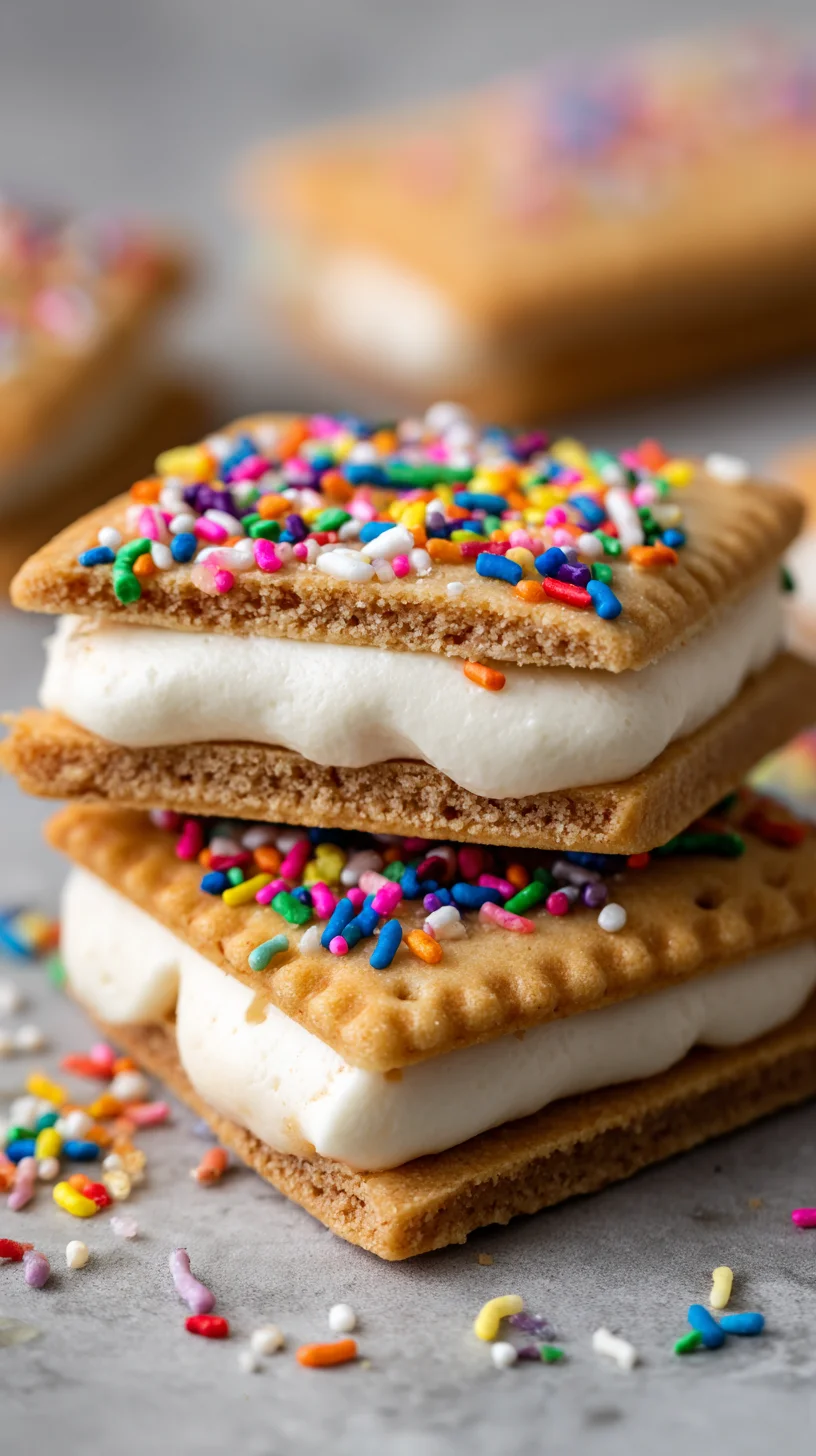 Brown sugar pop tart cookies on a plate.