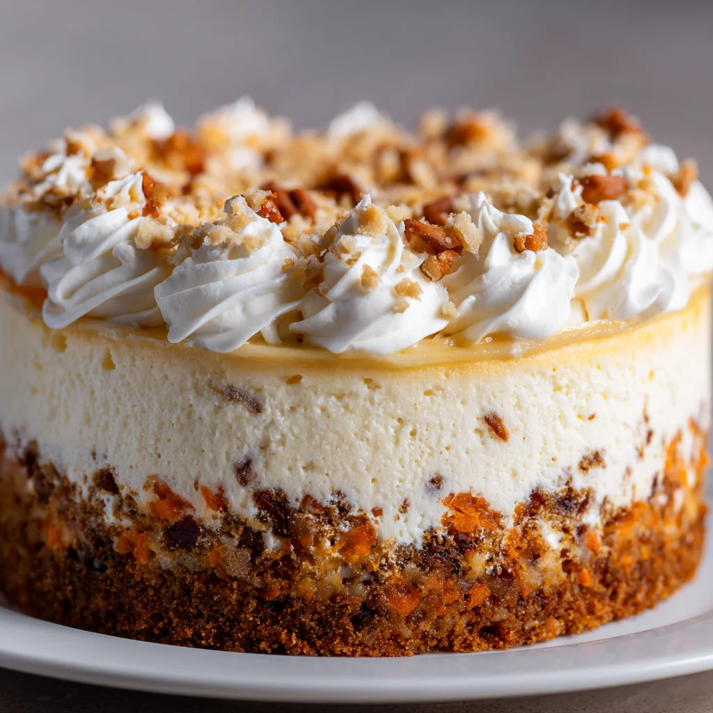 Irresistible Carrot Cake Cheesecake Recipe