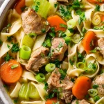 Comforting Classic Ginger Garlic Chicken Noodle Soup Recipe