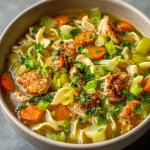 Comforting Classic Ginger Garlic Chicken Noodle Soup Recipe