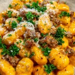 Creamy Butternut Squash Gnocchi with Sausage Recipe