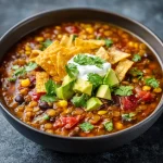 Decadent Lentil Tortilla Soup Recipe: Easy & Flavorful