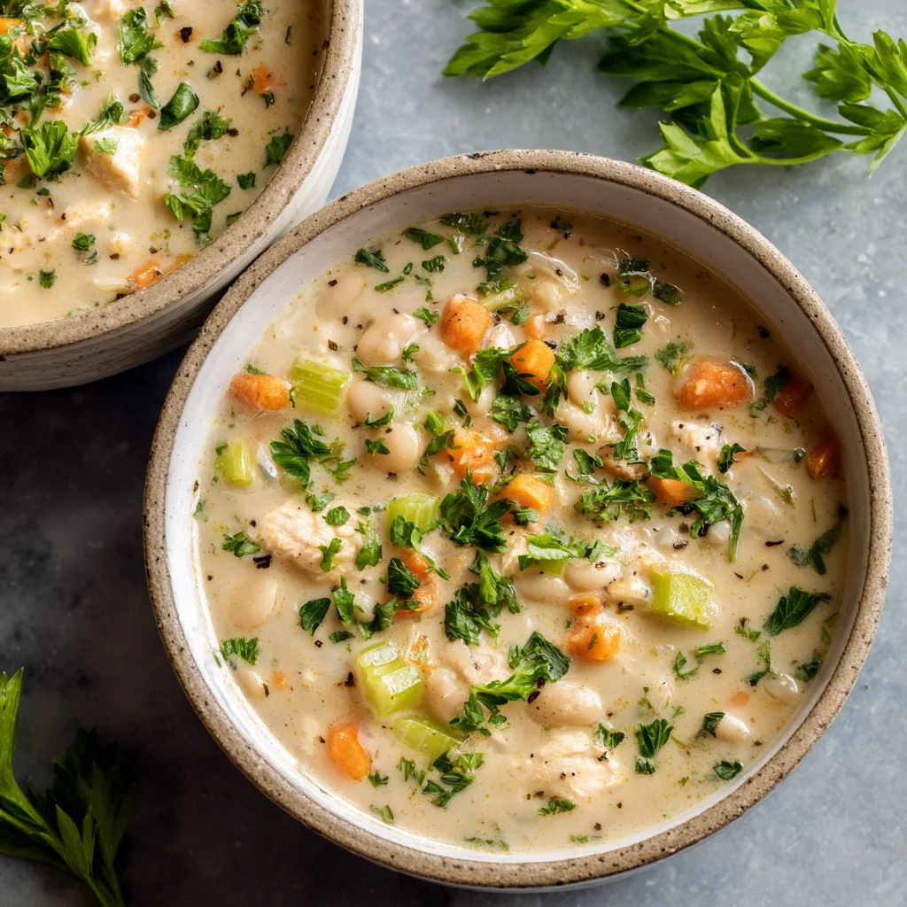 Delicious High Protein White Bean Soup Recipe