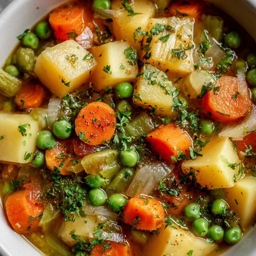 Hearty Irish Vegetarian Stew - Easy Comfort Food Recipe