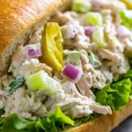 Delicious Italian Grinder Chicken Salad Recipe!