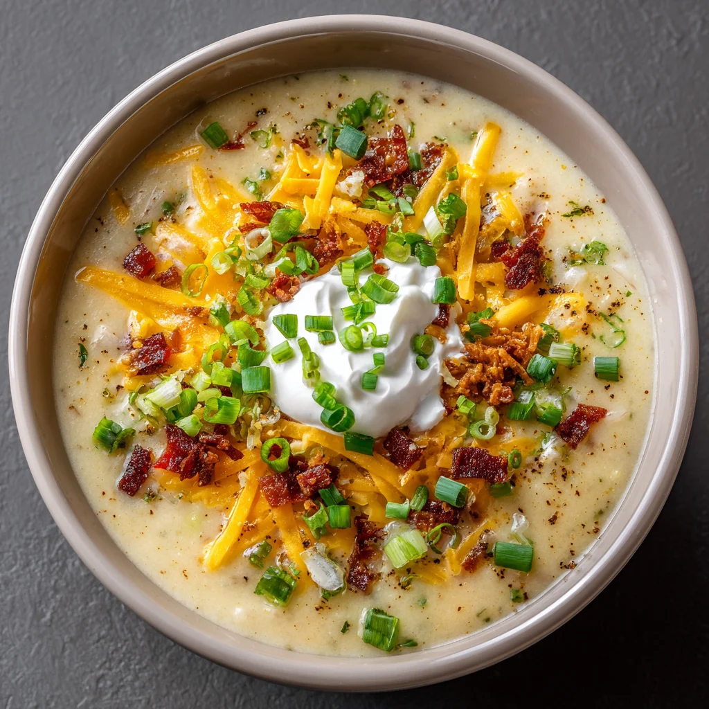 Creamy Loaded Potato Soup Recipe