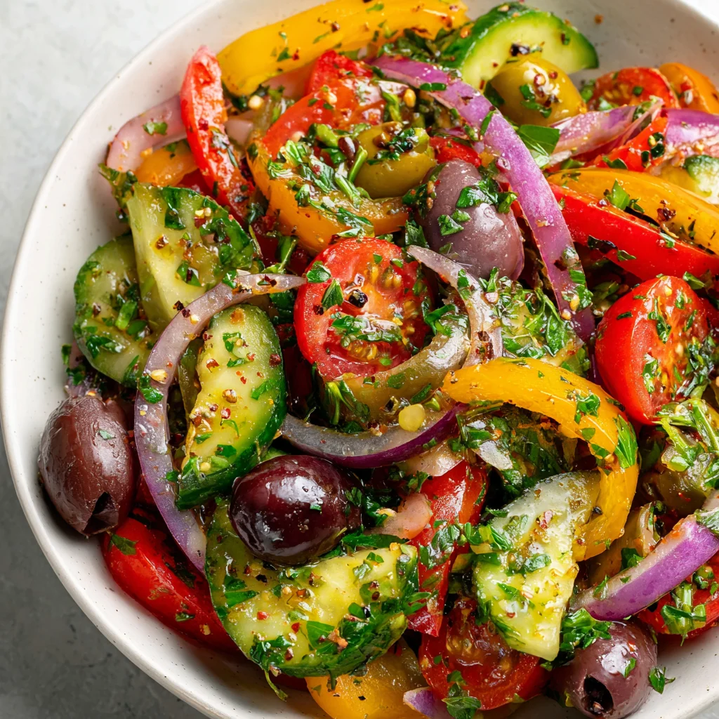 Delicious Marinated Vegetable Salad Recipe