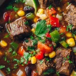 Hearty Mexican Beef Soup Recipe