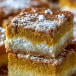 Easy Pumpkin Gooey Butter Cake - Perfect Fall Dessert Recipe