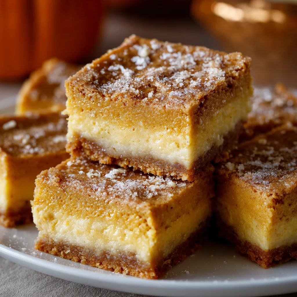 Homemade pumpkin dessert with powdered sugar. Homemade pumpkin dessert with powdered sugar.