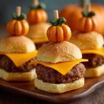 Adorable Pumpkin-Shaped Sliders: The Perfect Fall Recipe
