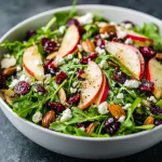 Quick & Easy Apple Arugula Salad Recipe