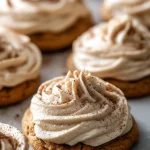 Soft Pumpkin Cookies with Cinnamon Frosting Recipe