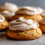 Soft Pumpkin Cookies with Cinnamon Frosting Recipe