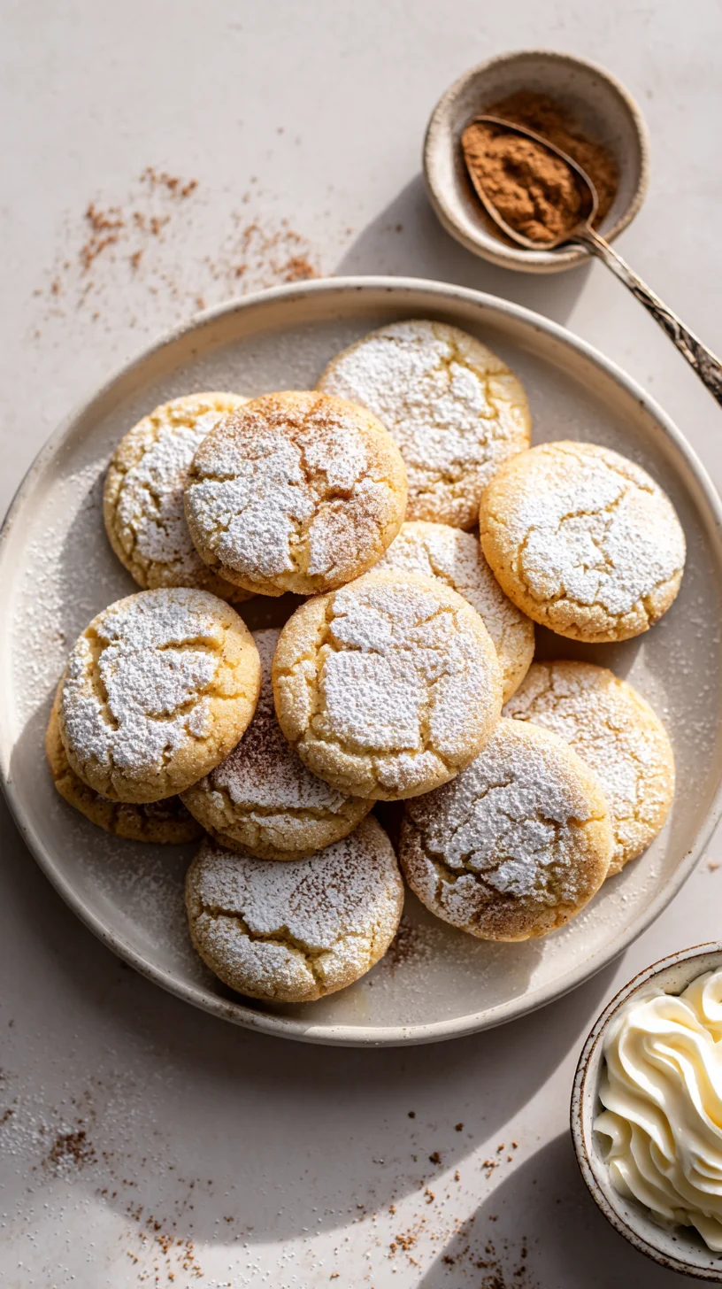 Cinnamon cream cheese cookies.
