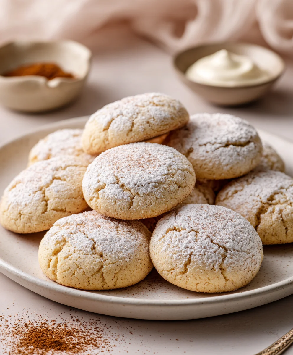 Melt-in-Your-Mouth Cinnamon Cream Cheese Cookies | Easy & Chewy Recipe