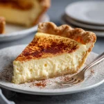 Christmas Eve Cinnamon-Vanilla Custard Pie | Easy Holiday Dessert