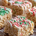 Easy Christmas Rice Crispy Treats | Festive No-Bake Holiday Dessert